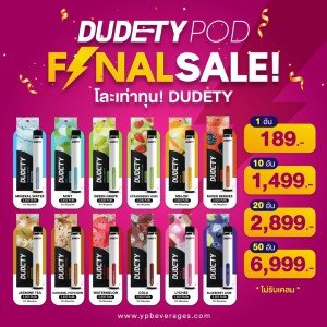 DUDETY พอดใช้แล้วทิ้ง 2,500 คำ
